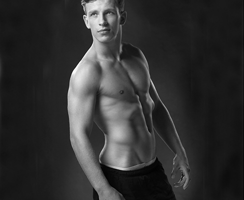 Modelshoot in de studio