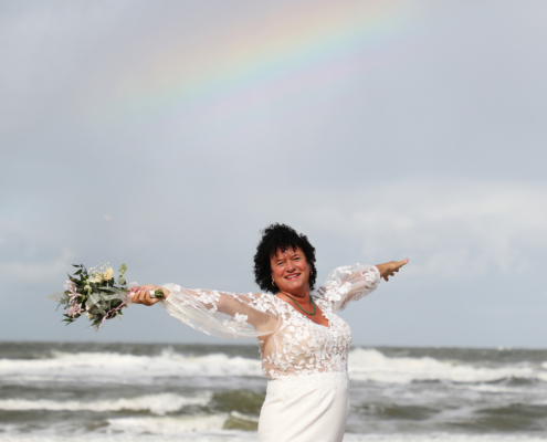 reportage op het strand